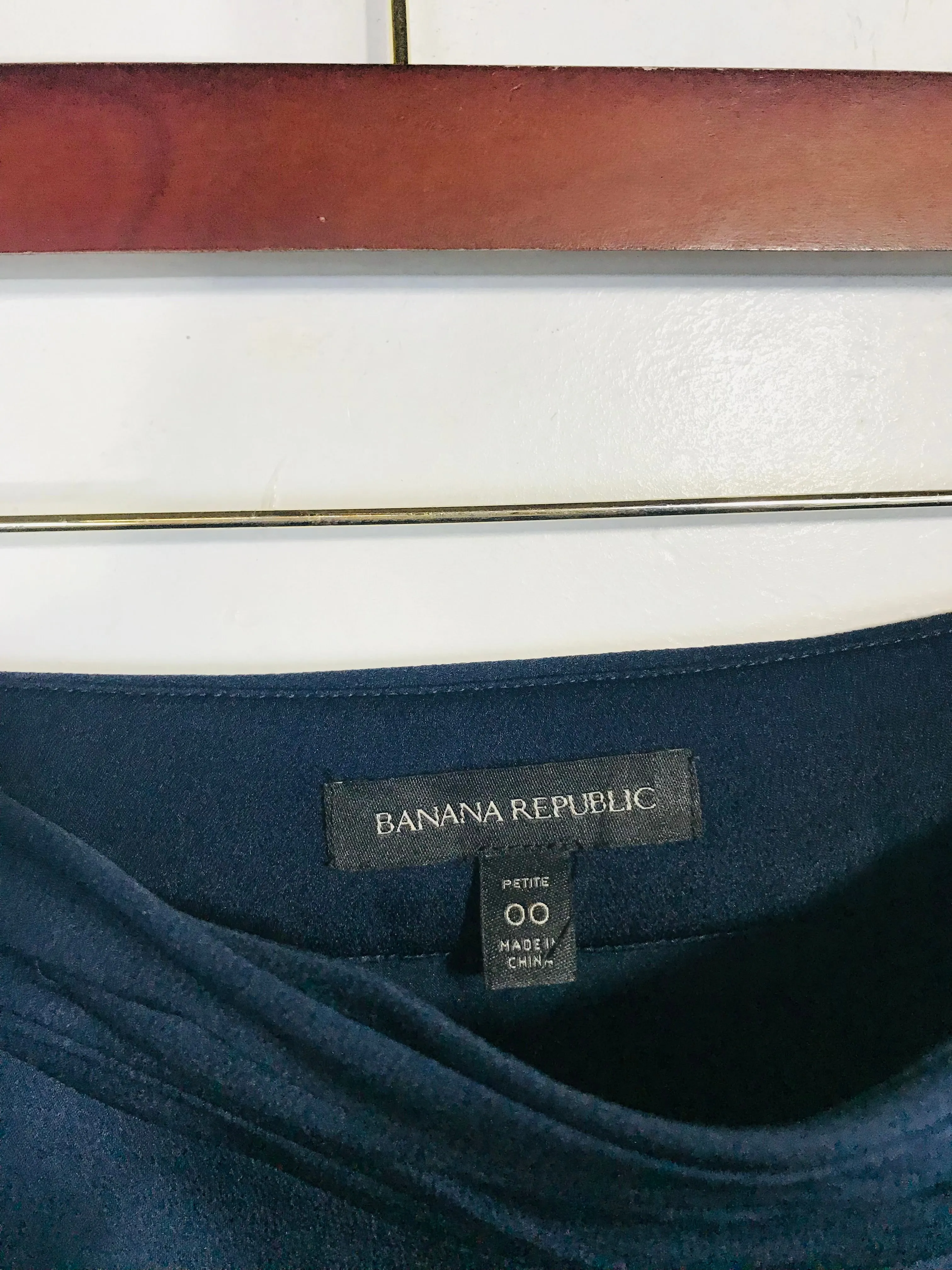 Banana Republic Women's Mini Wrap Skirt | US00 UK4 | Blue