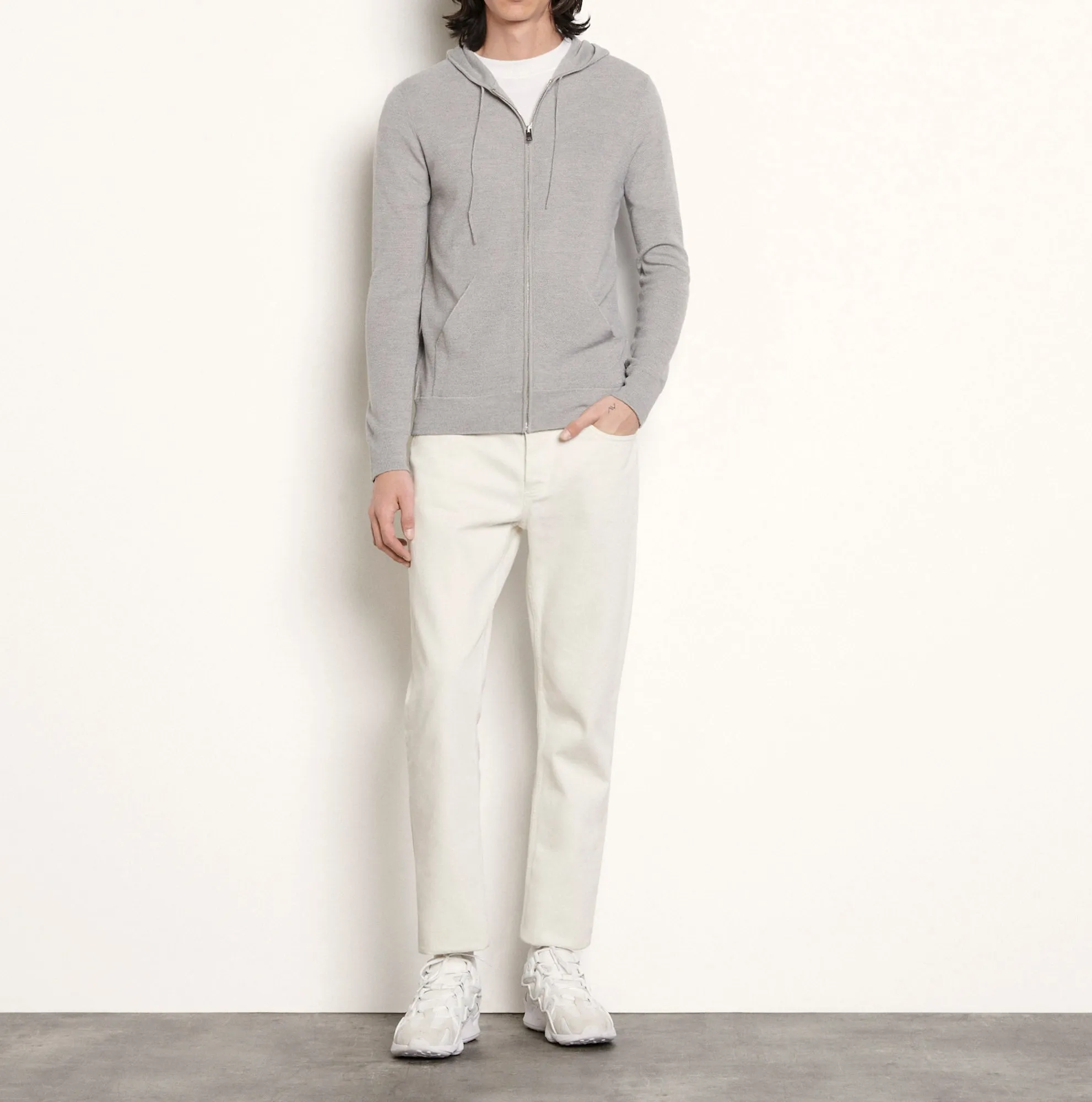 Cardigan à capuche