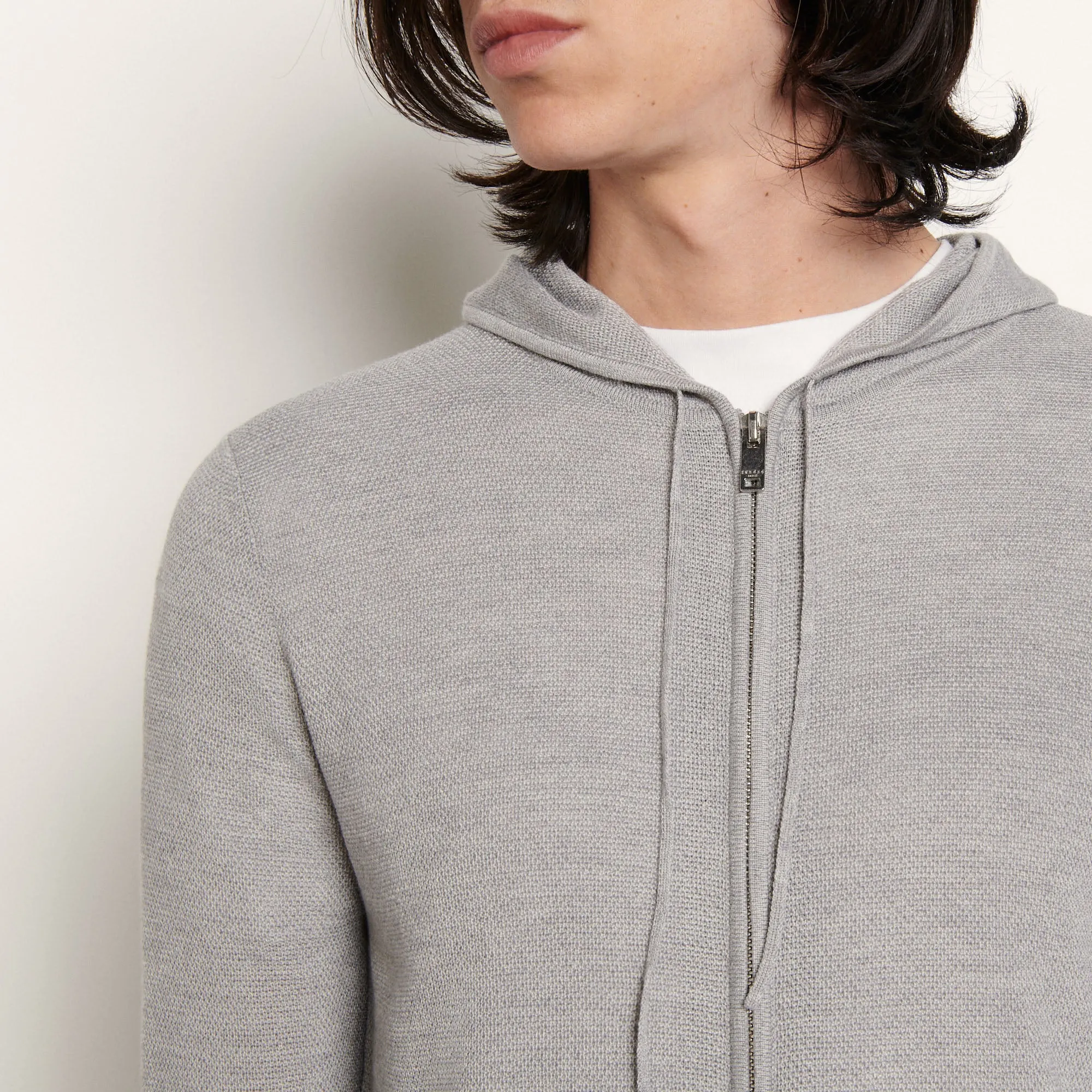 Cardigan à capuche