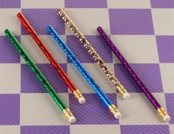 Chess Pencils - 5 Pack Assortment
