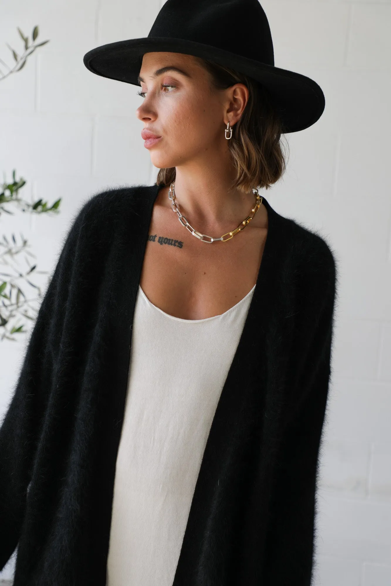 ELK ANGORA CARDI