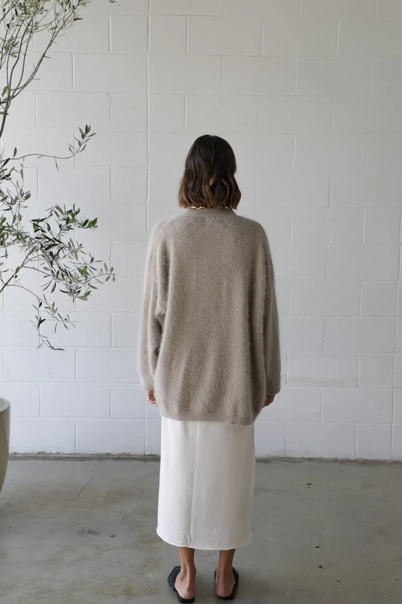 ELK ANGORA CARDI