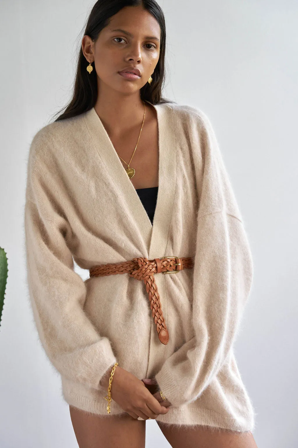 ELK ANGORA CARDI