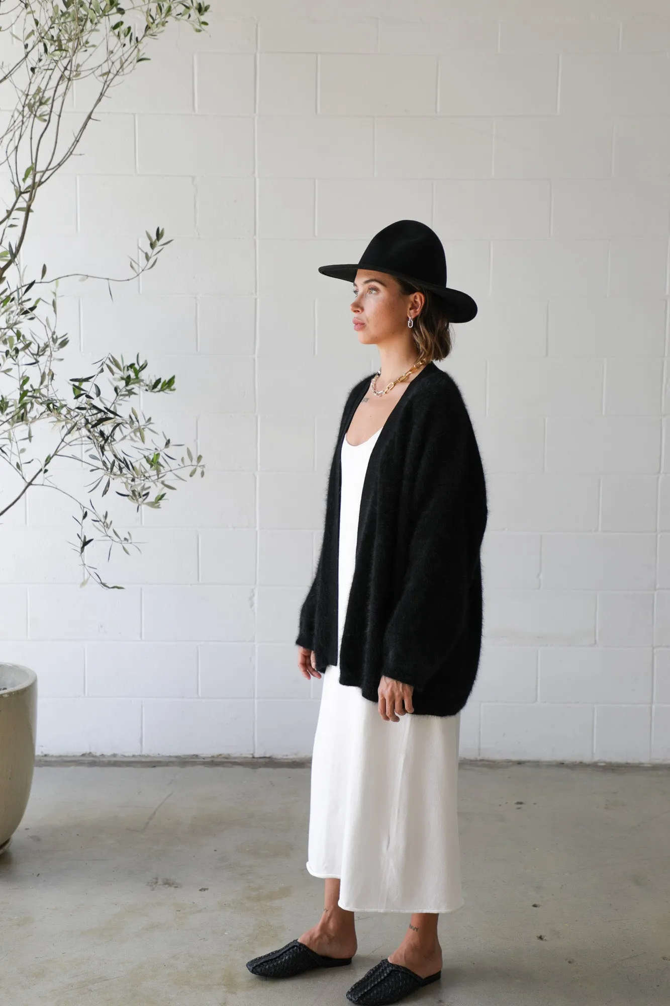 ELK ANGORA CARDI
