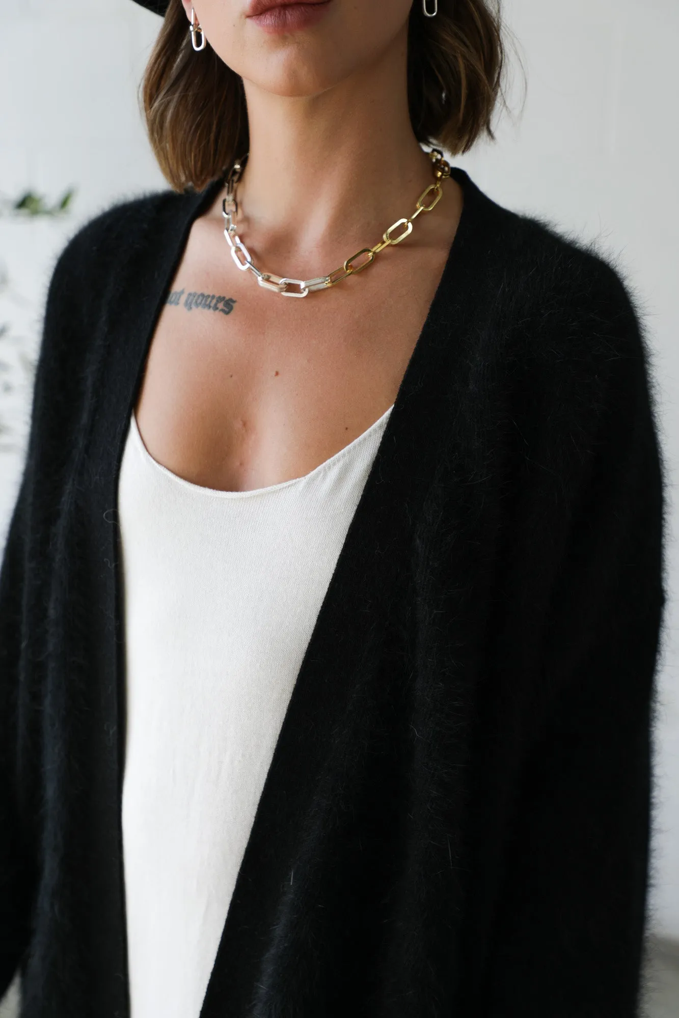 ELK ANGORA CARDI