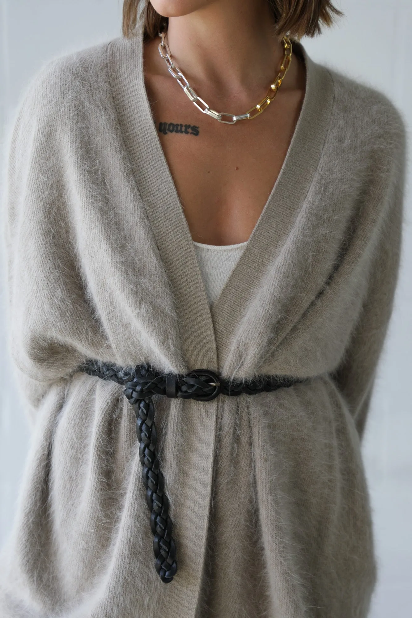 ELK ANGORA CARDI