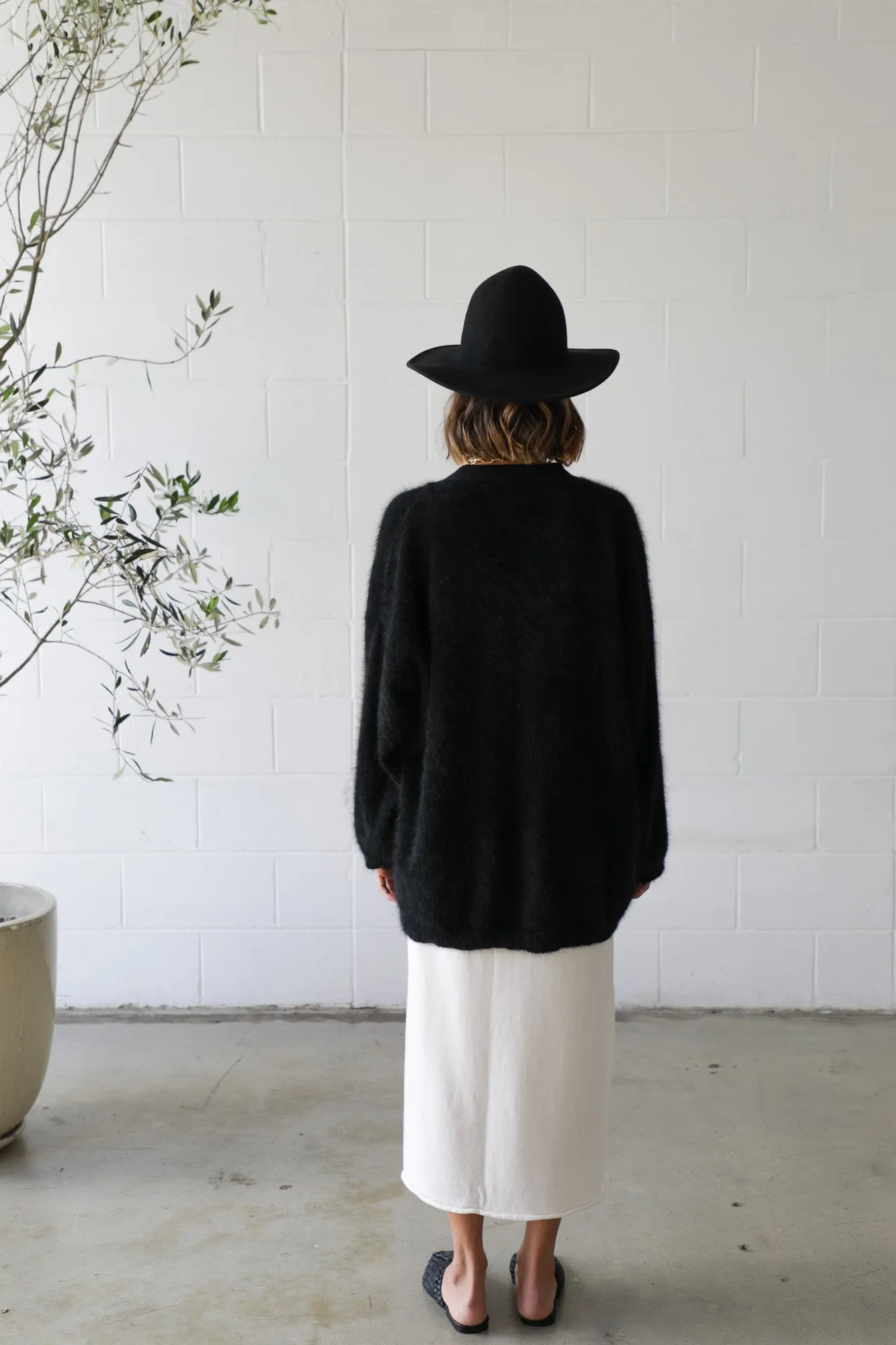 ELK ANGORA CARDI