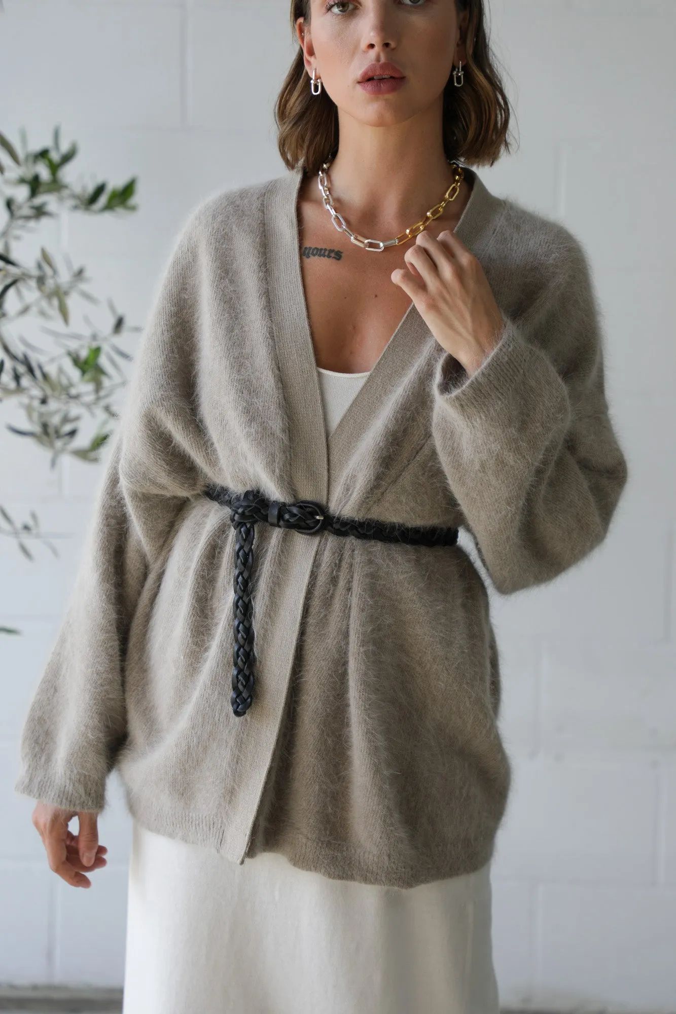 ELK ANGORA CARDI