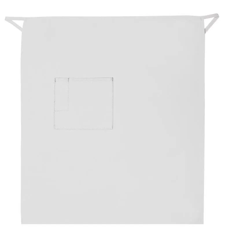Fiumara Apparel Full Bistro Apron w/ 1 Pocket 32"L x 28"W