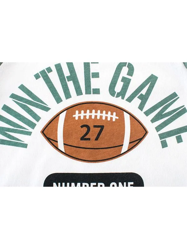 Football Rugby Sports Top Long-sleeve T-shirt