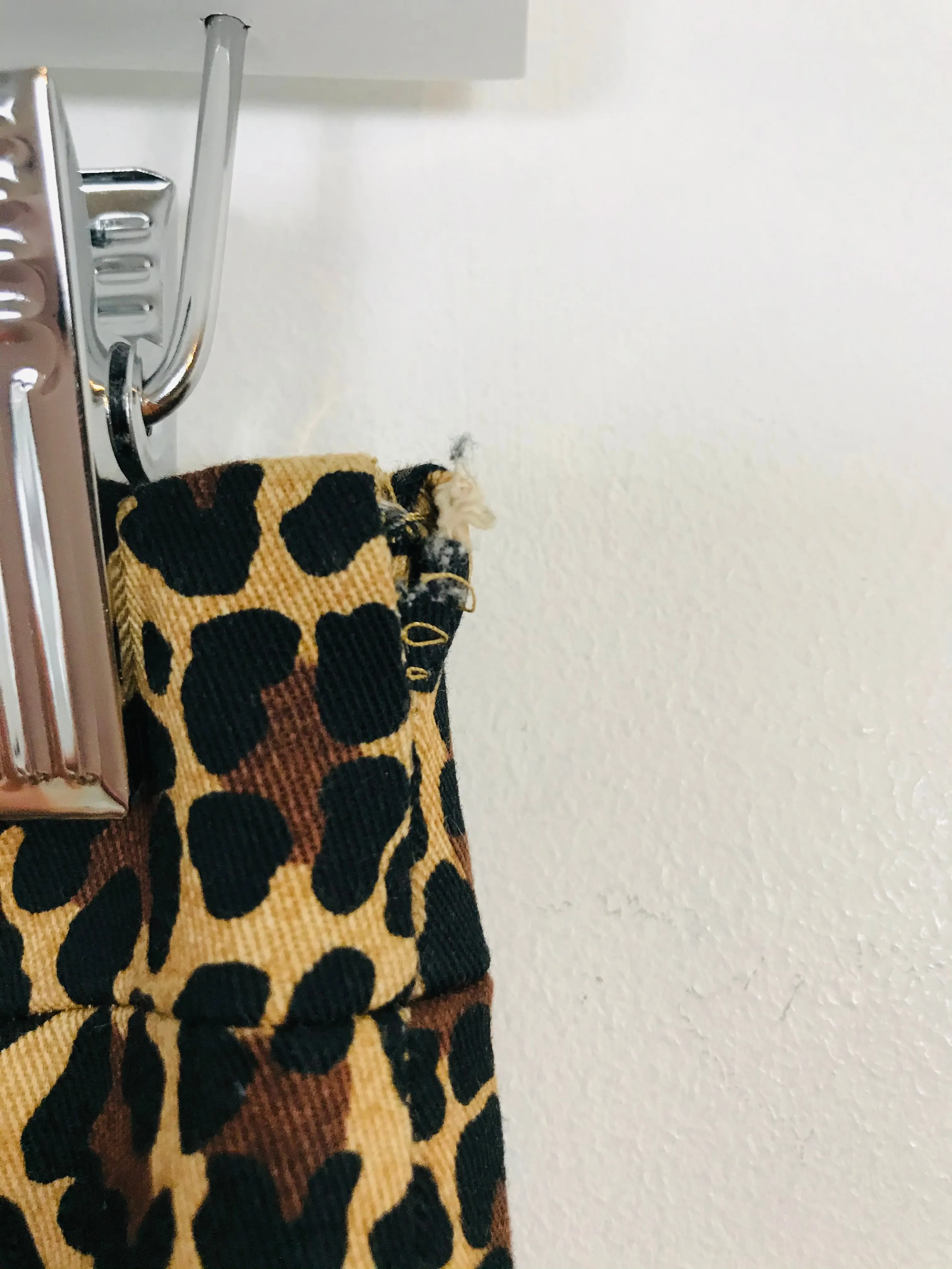J.Crew Leopard Print Pencil Skirt | UK6-8 | Brown