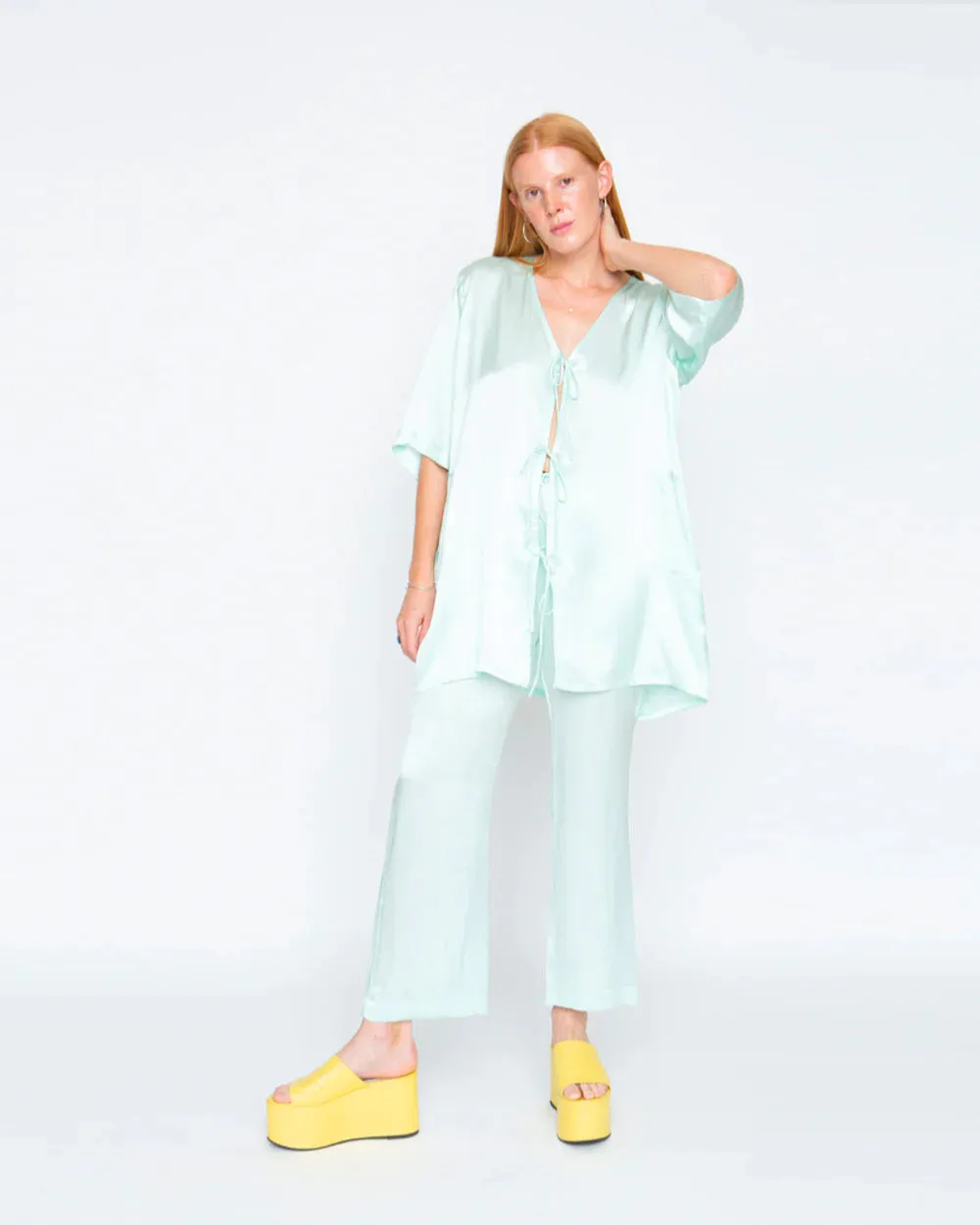 Lily Forbes - Lara Pant: Mint
