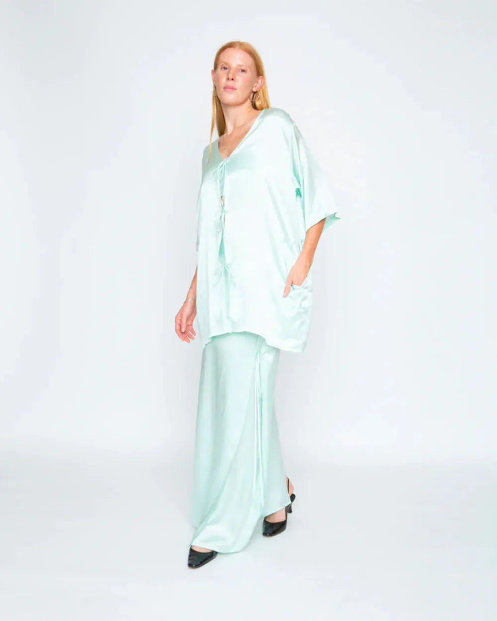 Lily Forbes - Lara Pant: Mint