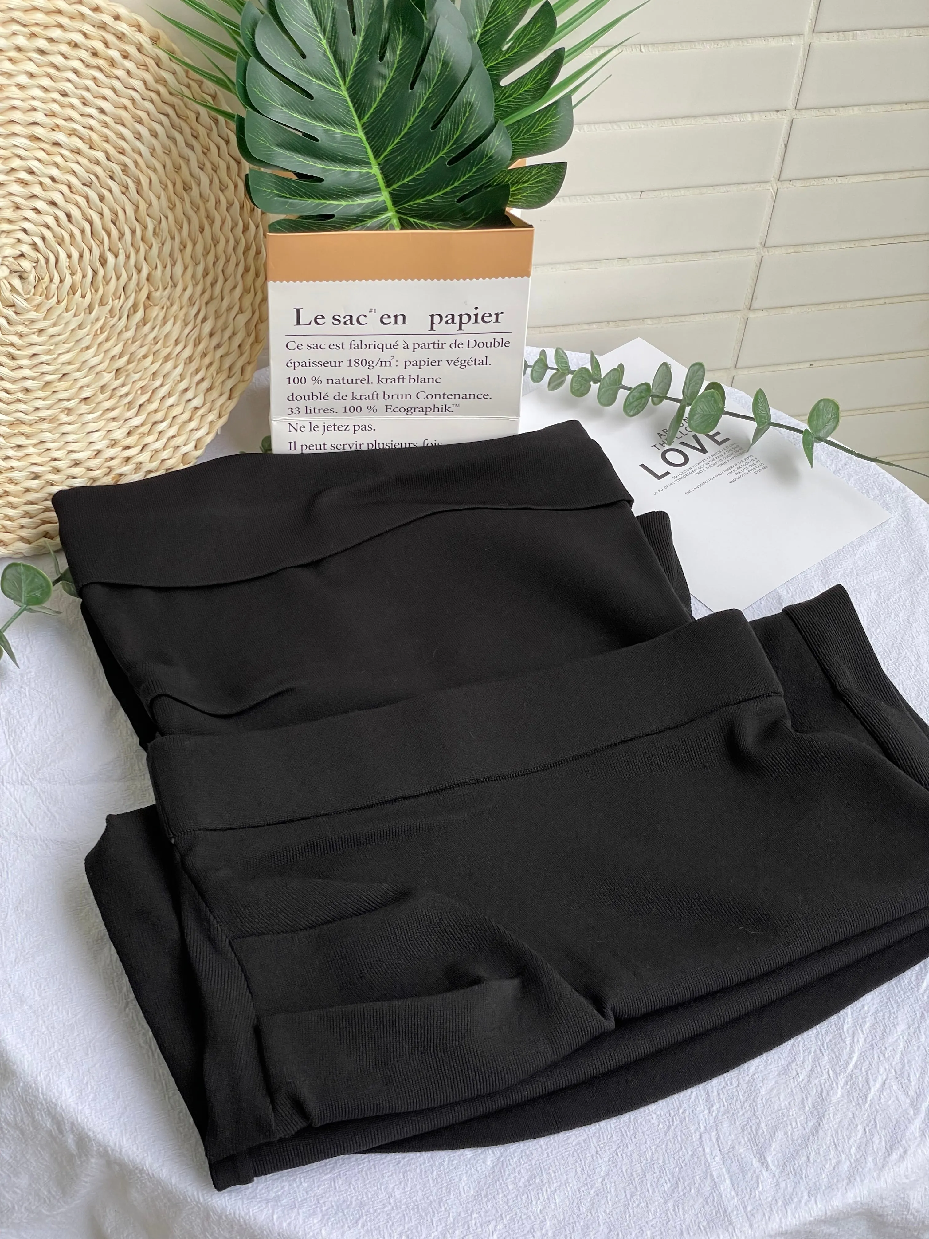 【Lumi Signature】Knitted Tube Top   Knitted Skirt Set (20 HKD Cheaper)