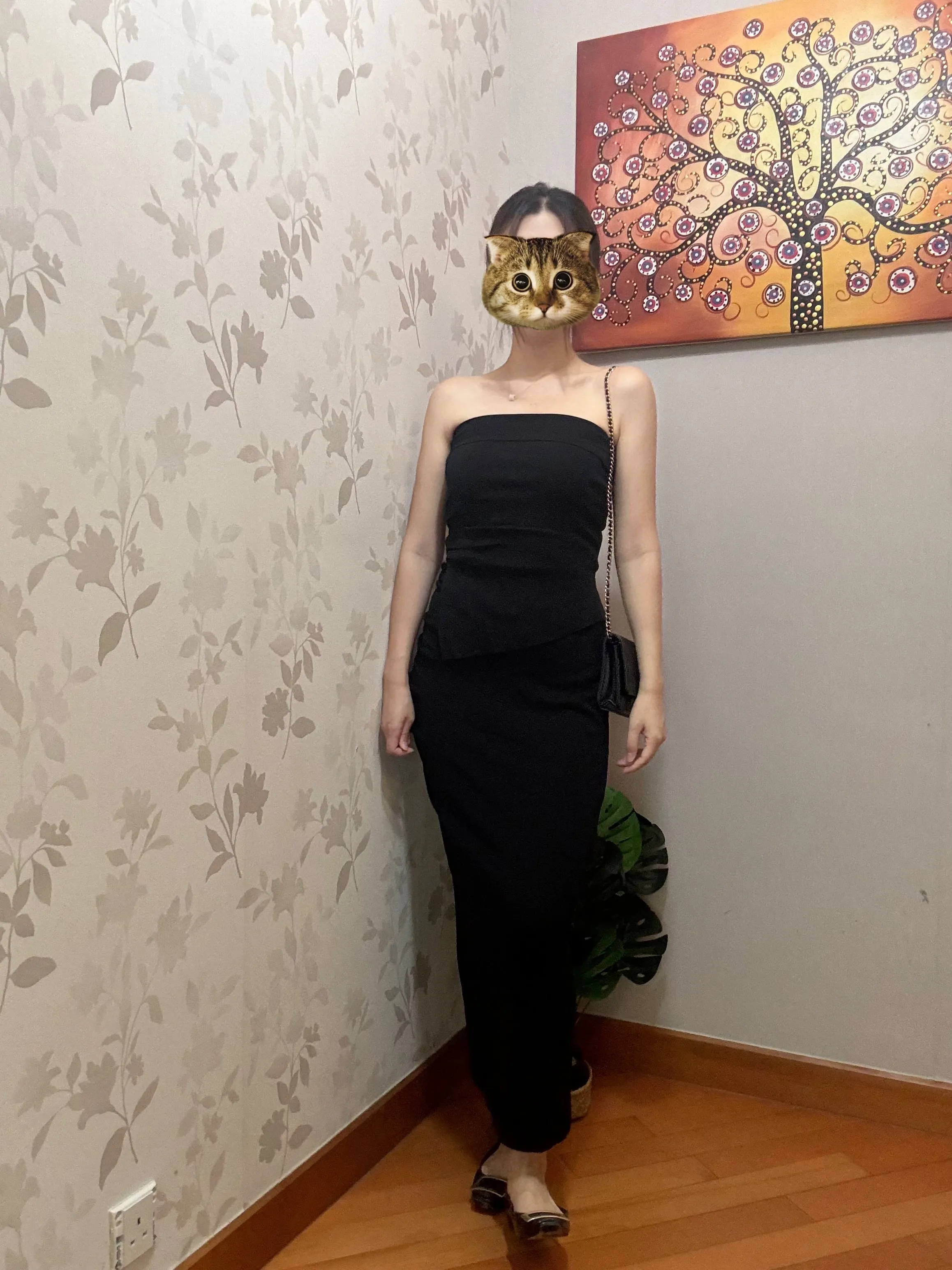 【Lumi Signature】Knitted Tube Top   Knitted Skirt Set (20 HKD Cheaper)