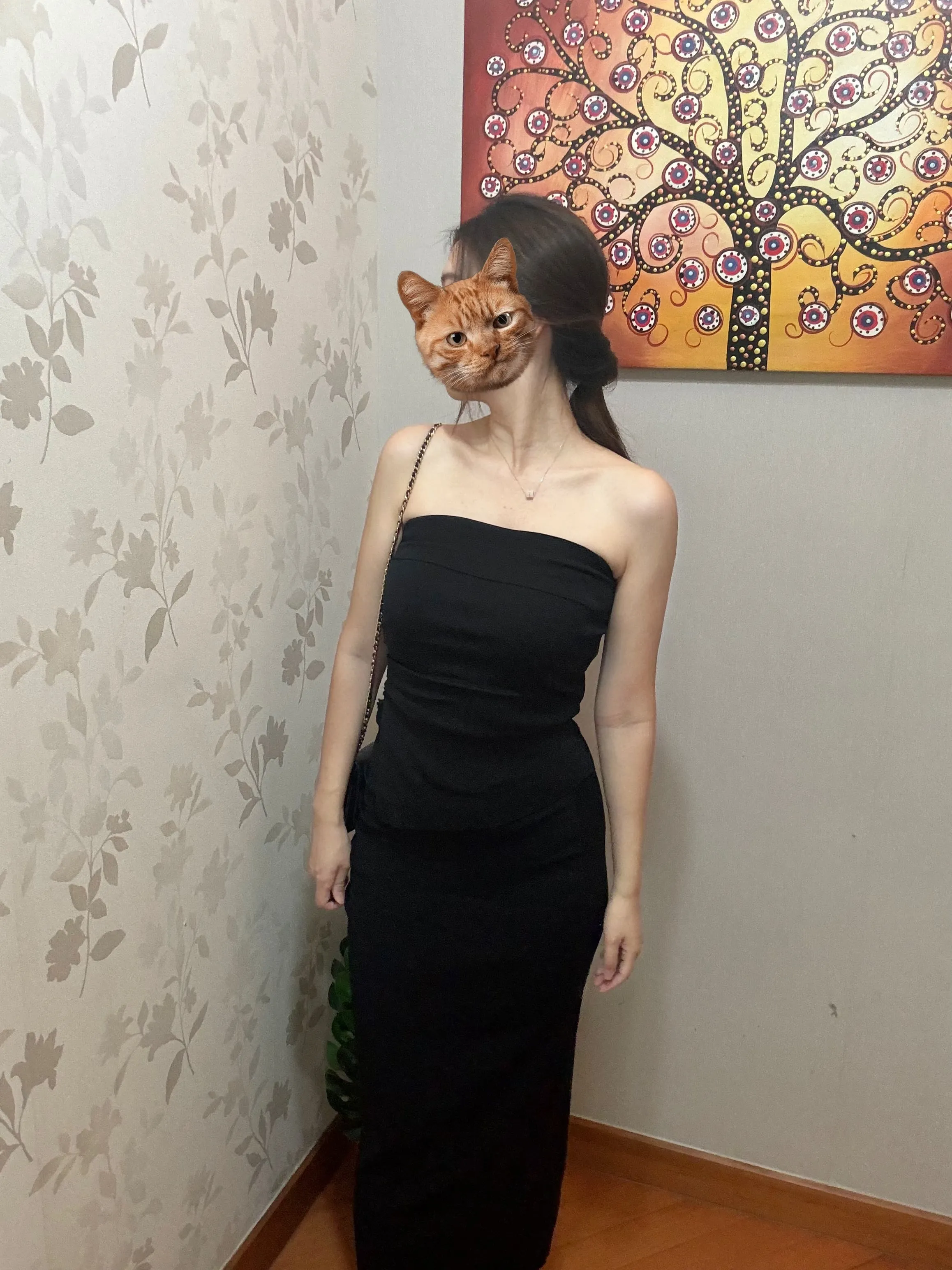 【Lumi Signature】Knitted Tube Top   Knitted Skirt Set (20 HKD Cheaper)