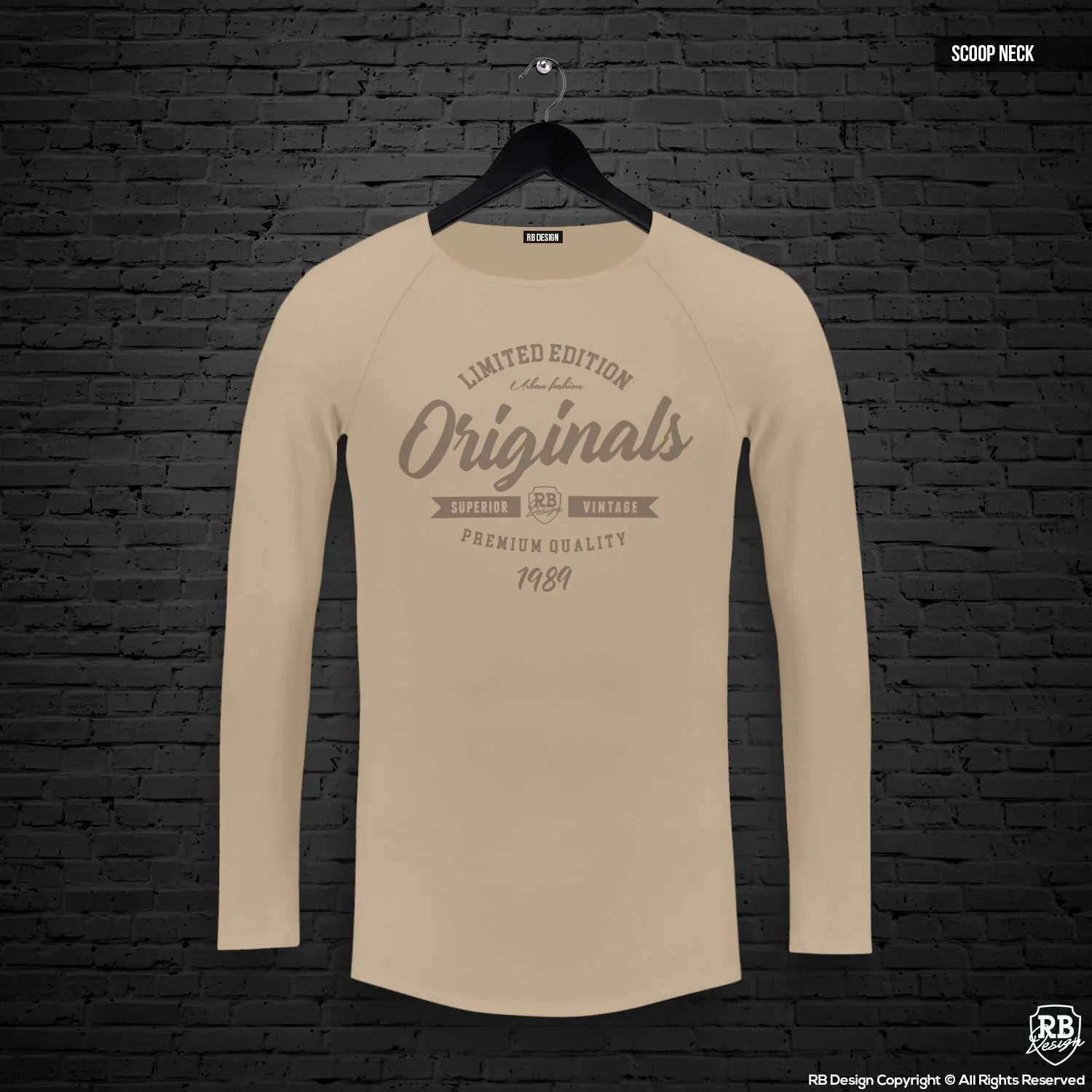 Mens Long Sleeve T-shirt "Originals" MD961