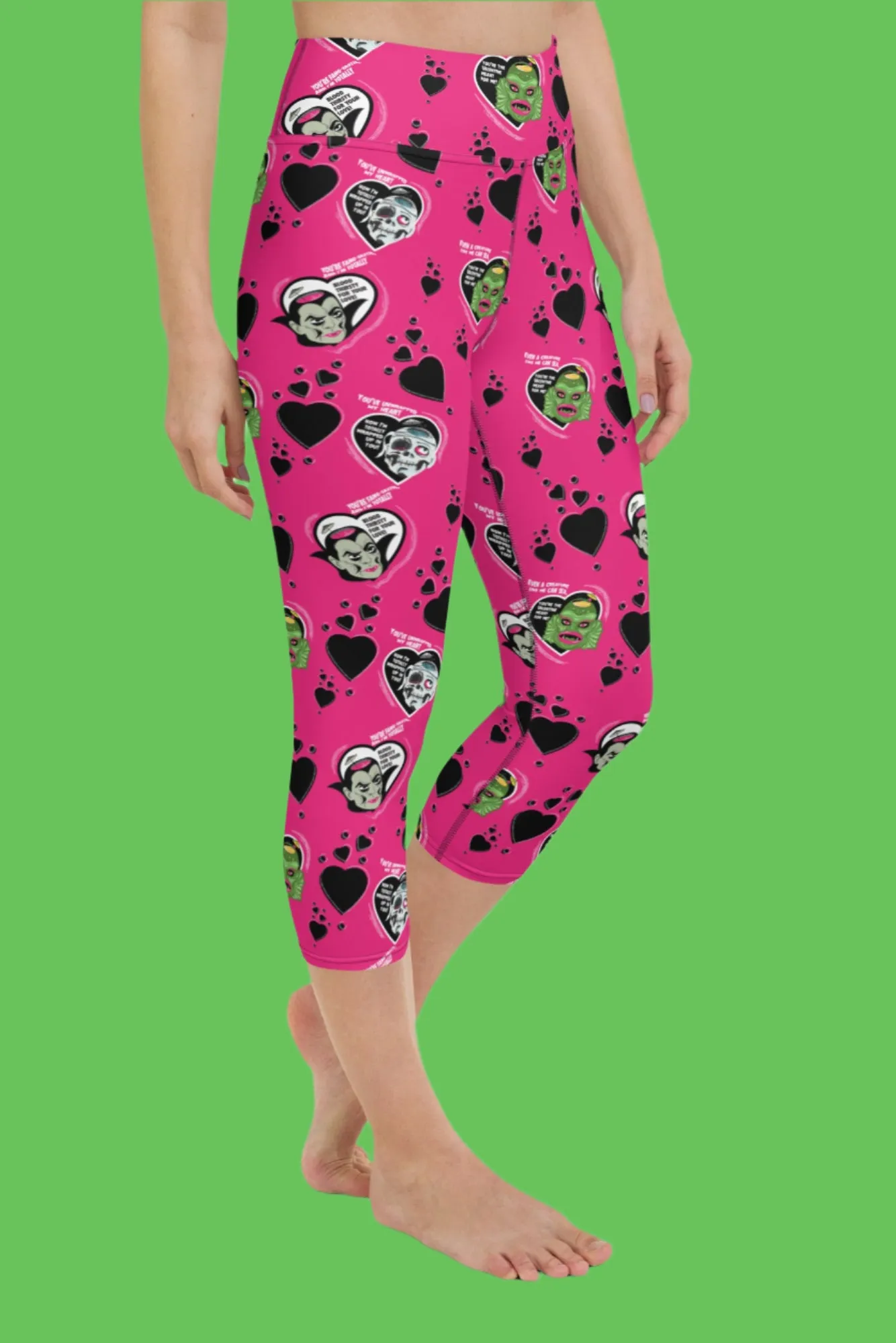 Monster Love Capri Leggings