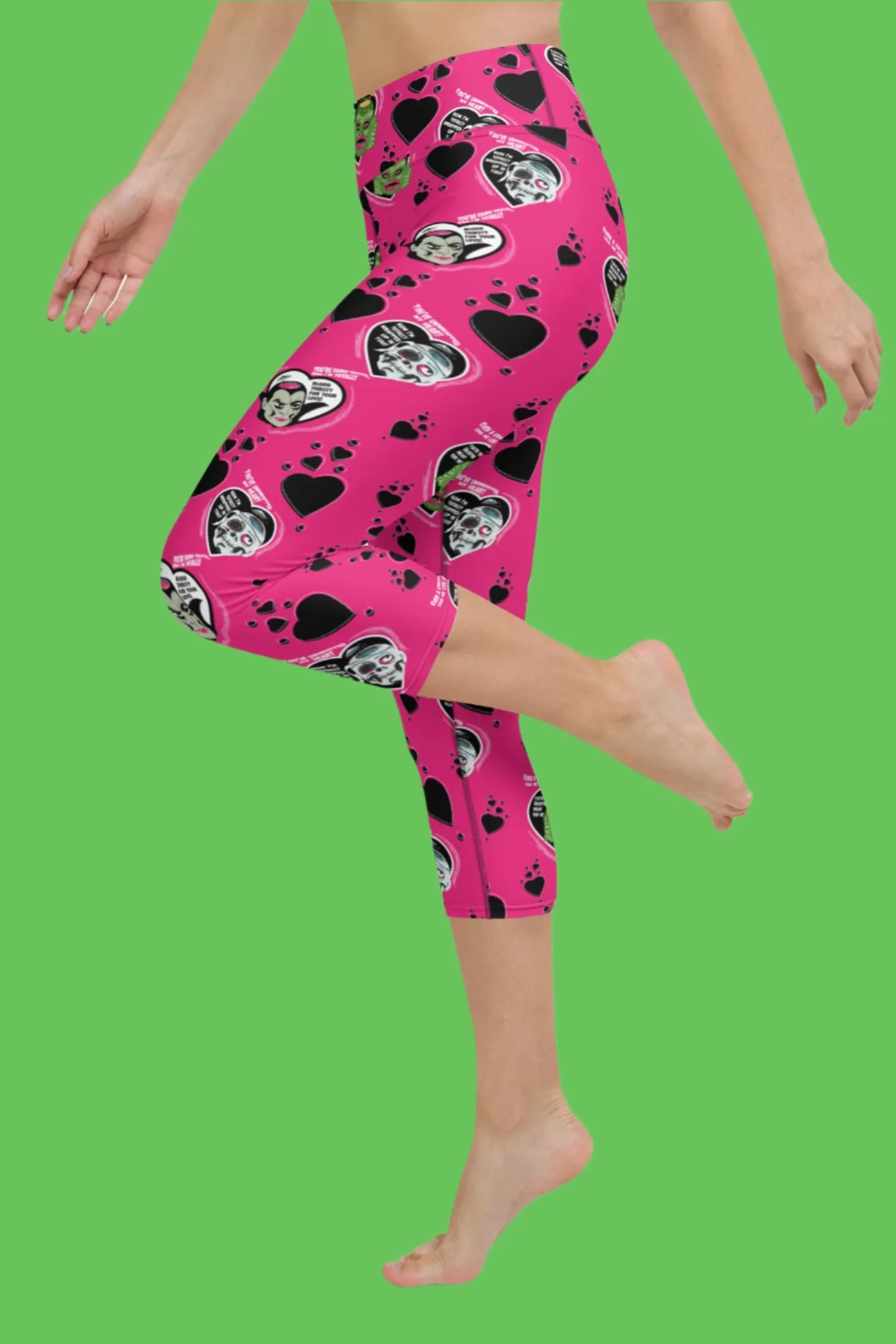 Monster Love Capri Leggings