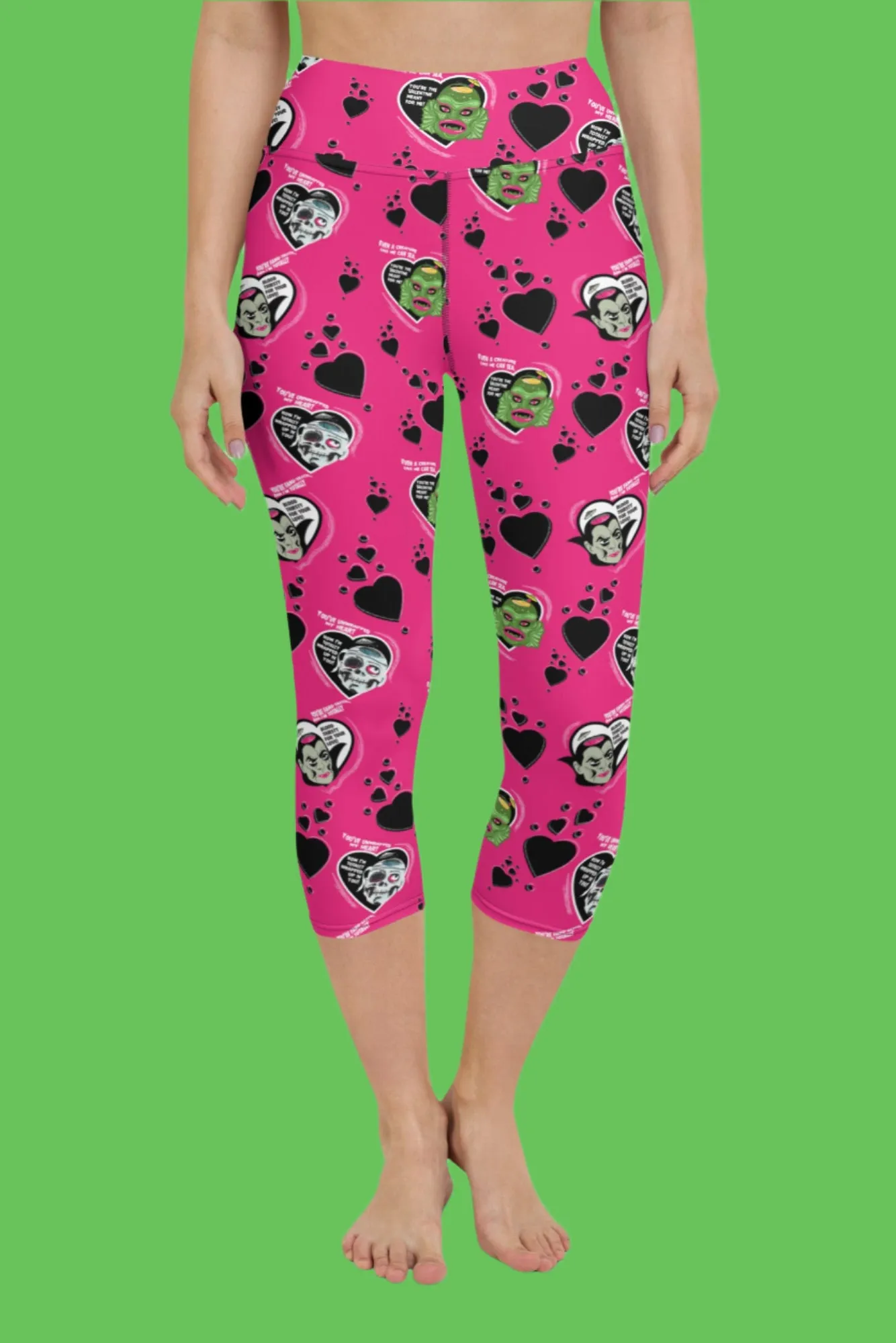 Monster Love Capri Leggings