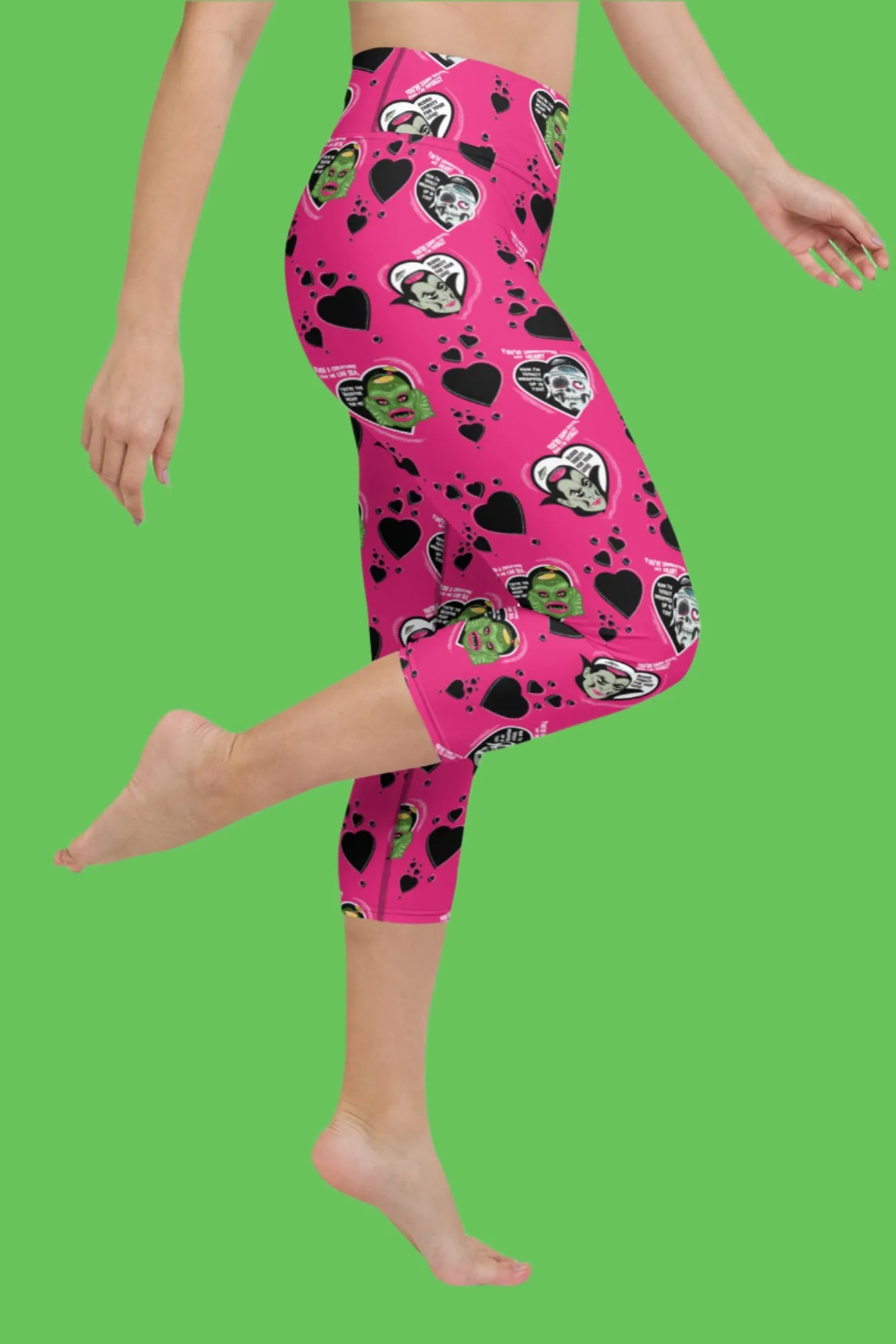 Monster Love Capri Leggings