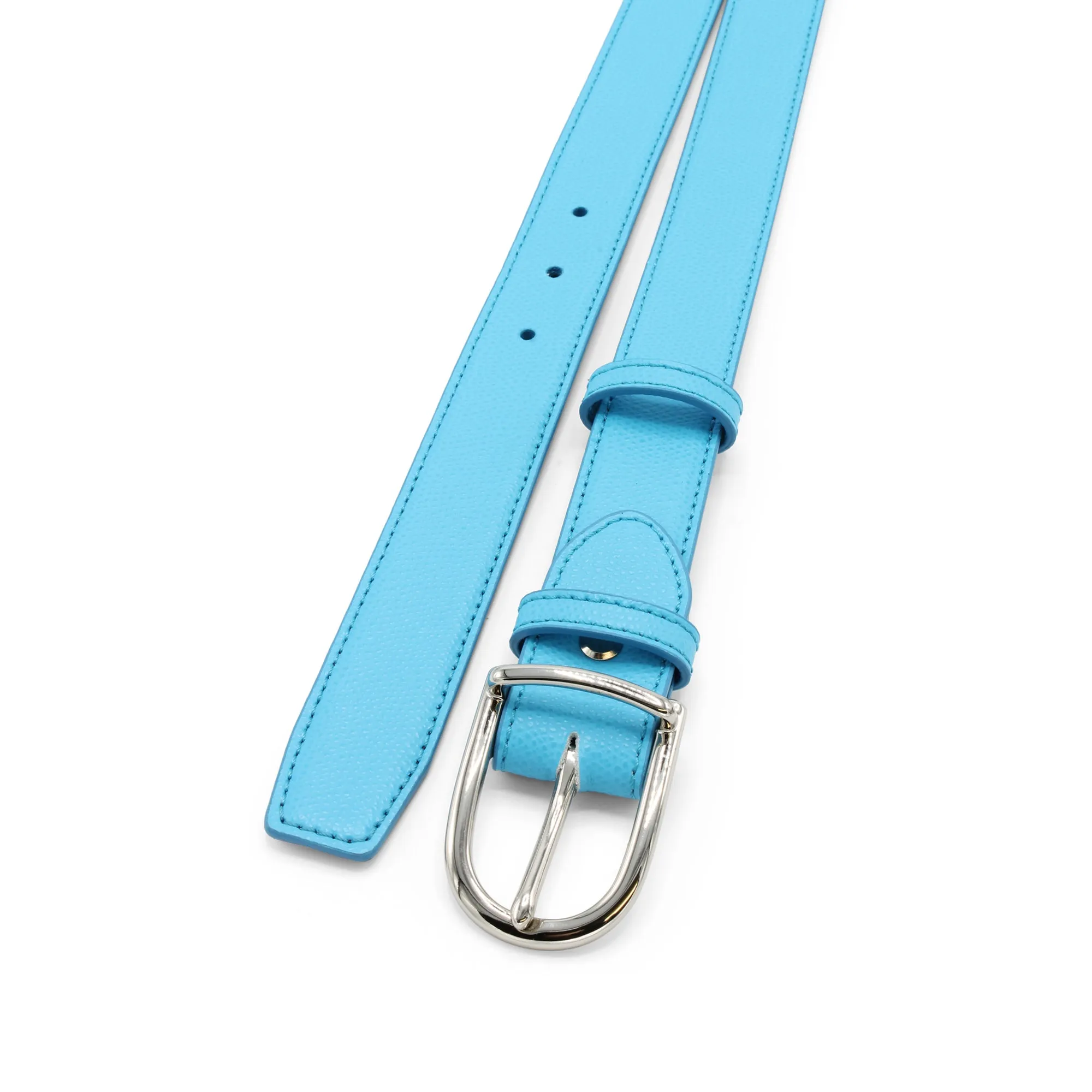 Narrow Turq Novak Dauphin Prong Belt