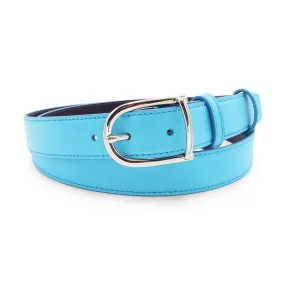 Narrow Turq Novak Dauphin Prong Belt