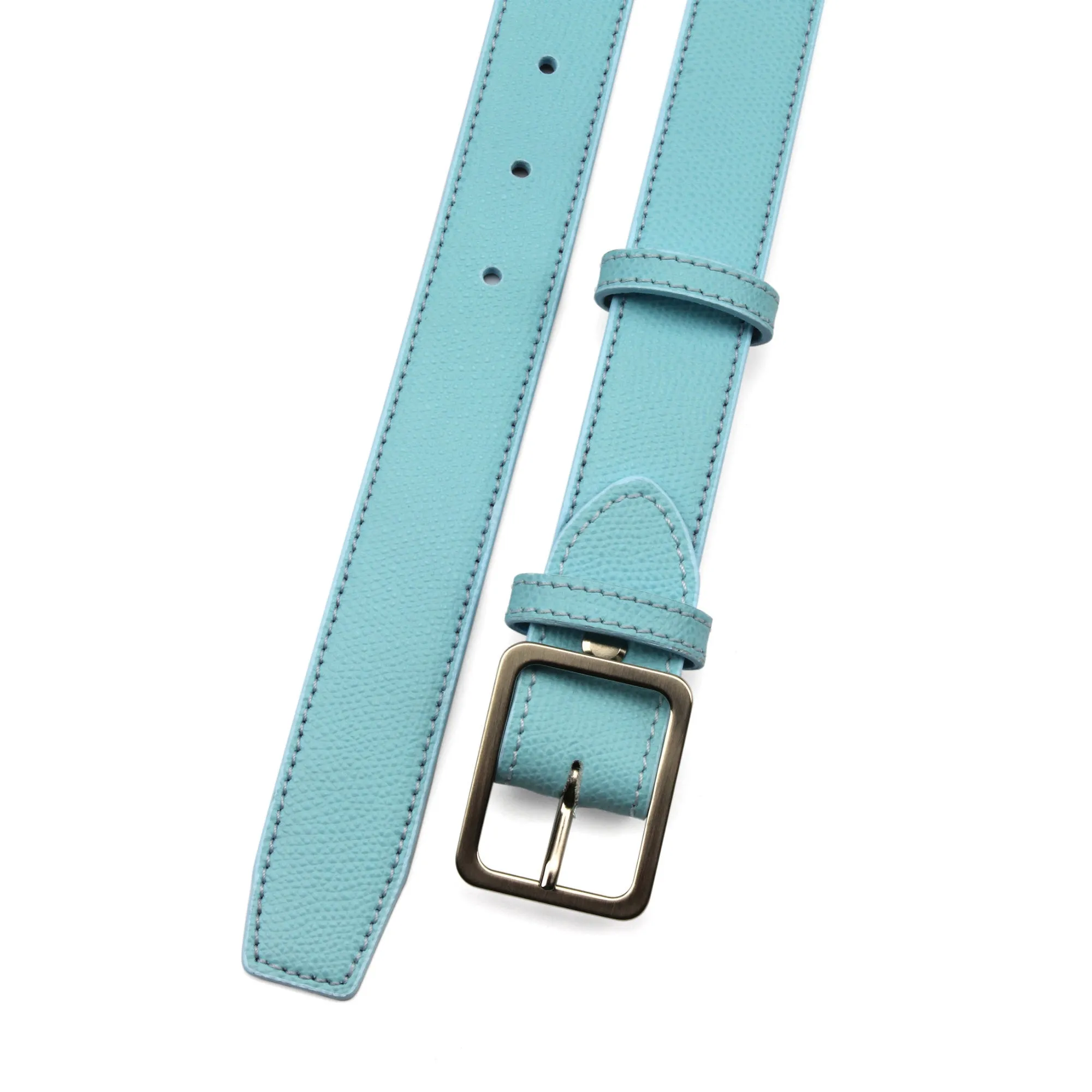 Narrow Turq Novak Style Belt
