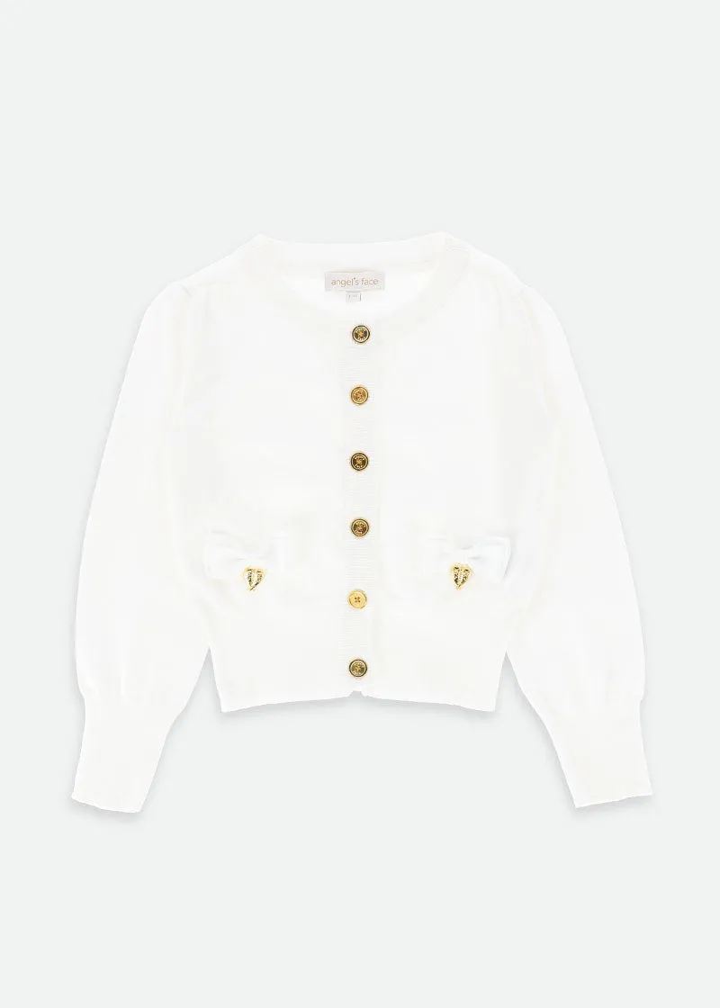 Nicolette Cardigan Snowdrop