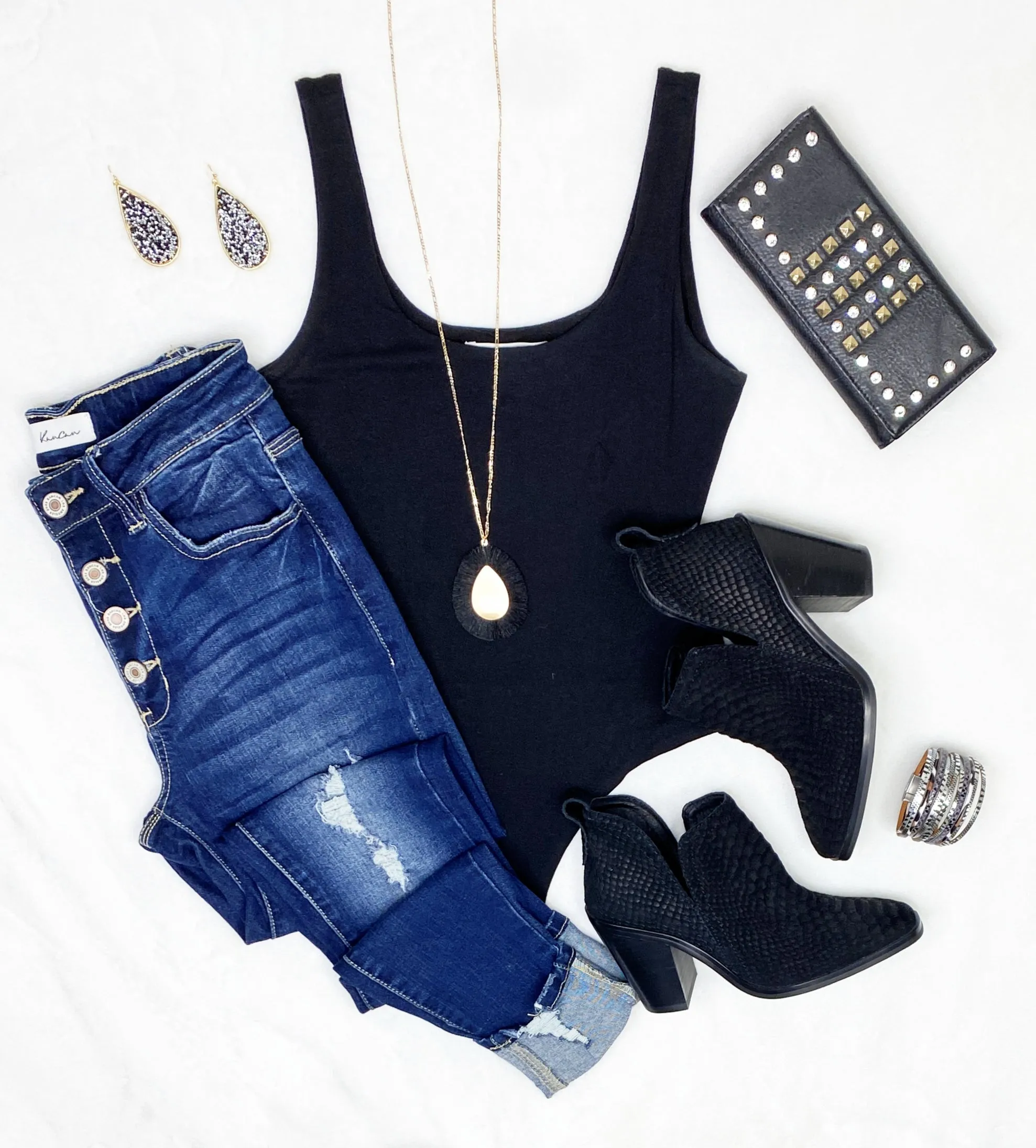 Ready For Anything Bodysuit - Black