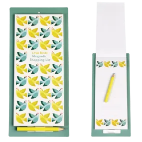 Rex London - Love Birds Magnetic Shopping List