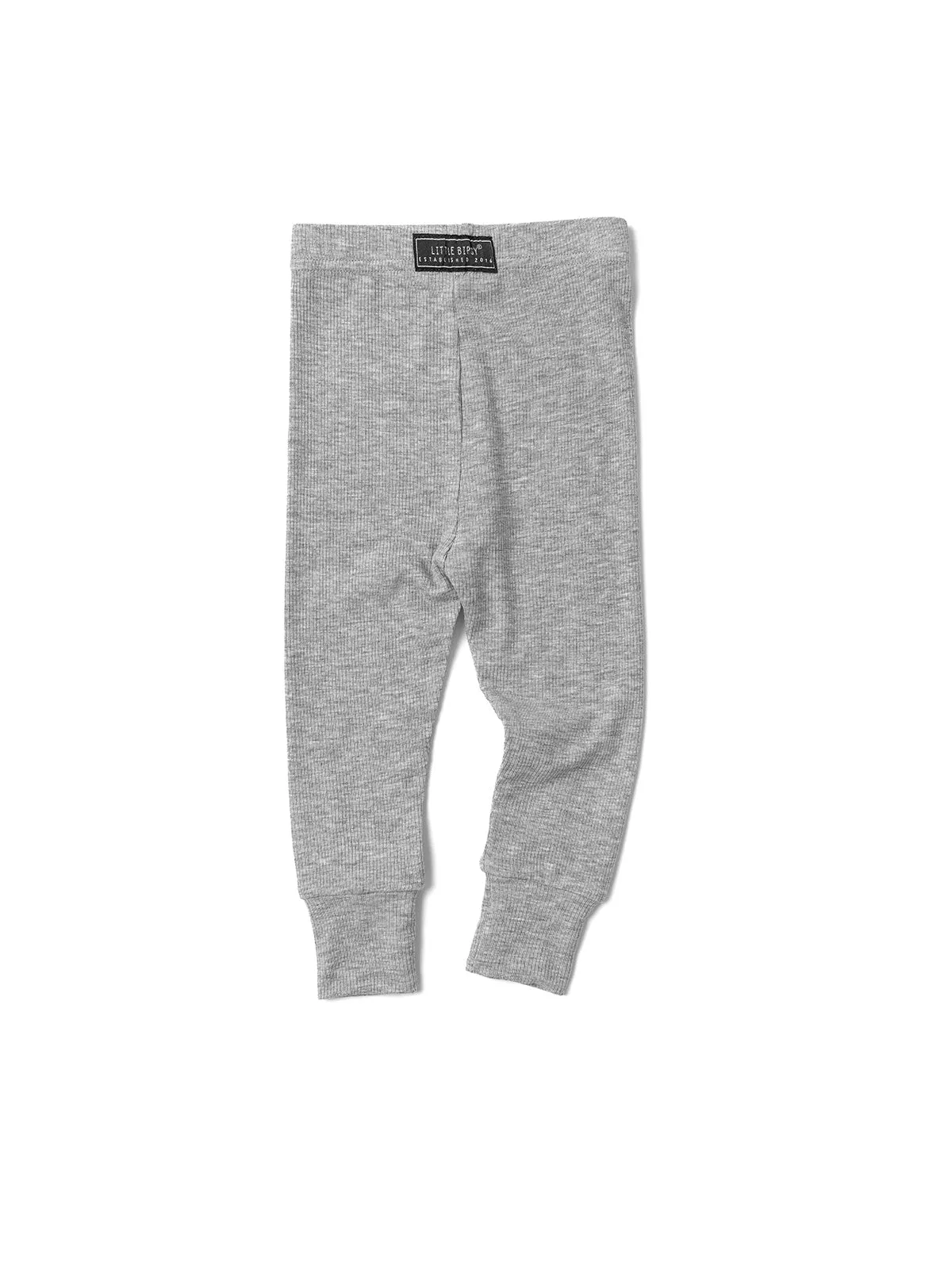 Ribbed Legging - Grey