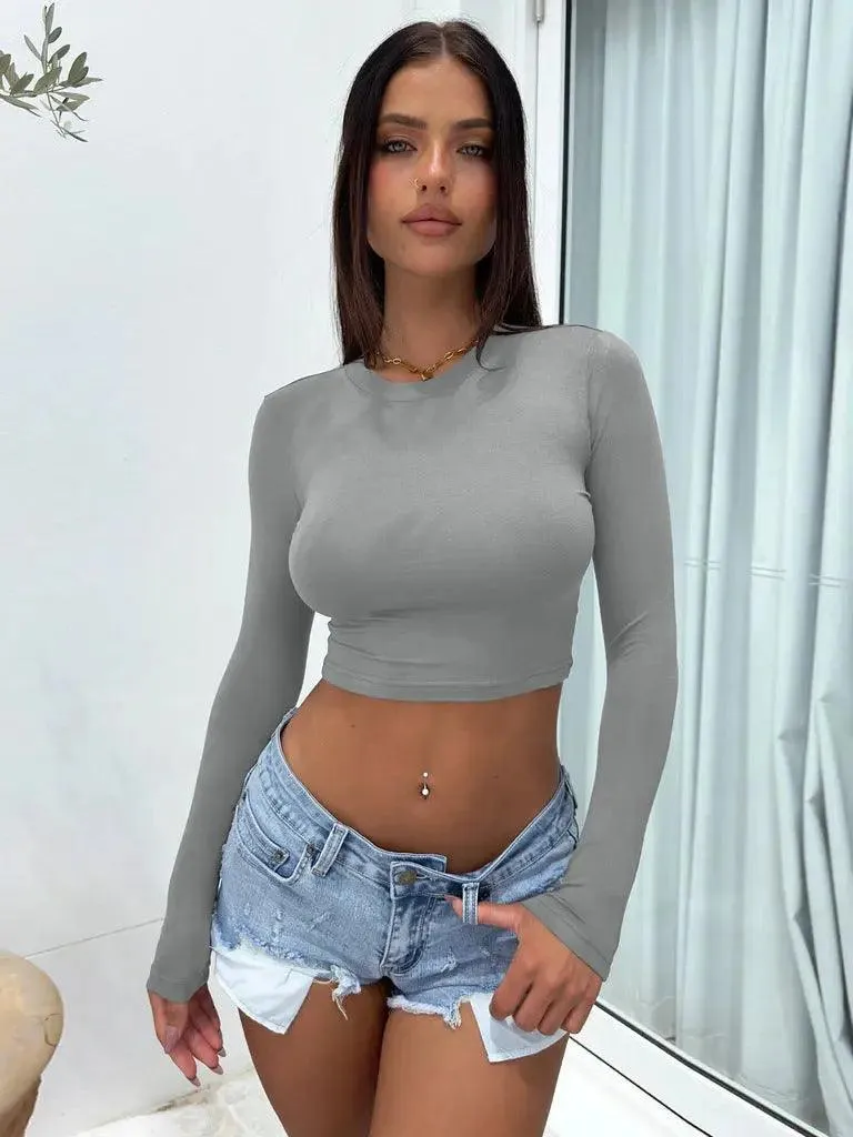 Slim Fit Long Sleeve T-Shirt